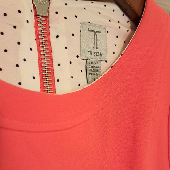 Tristan Coral Sheath Dress - Picture 2 of 3